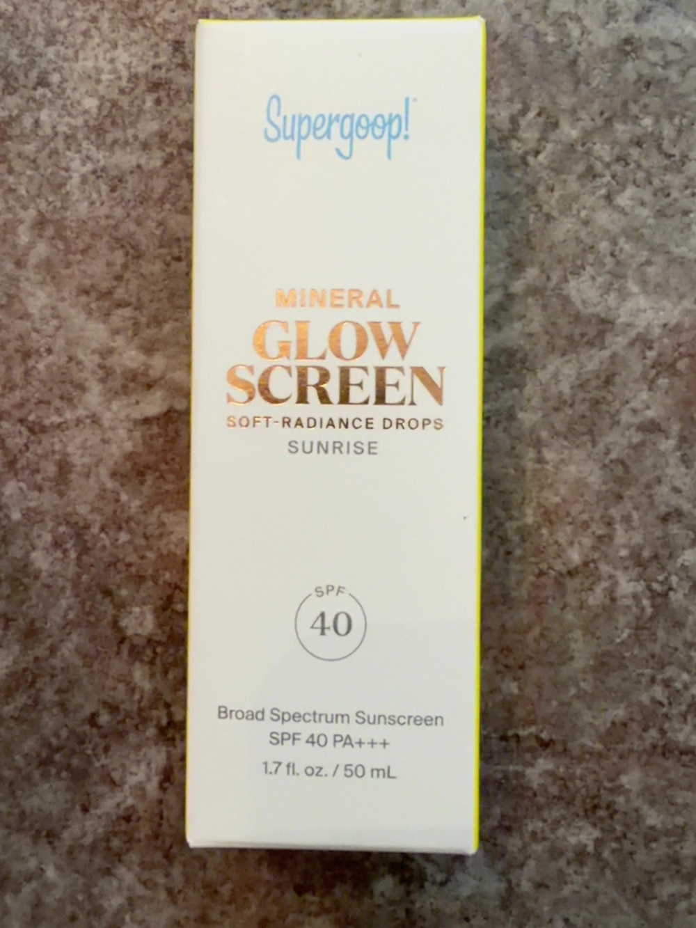 Supergoop! Mineral Glow Screen Soft-Radiance Drops SPF 40 - Sunrise